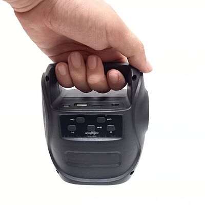 اسپیکر بلوتوثی چراغ قوه دار قابل حمل مدل GTS-1533