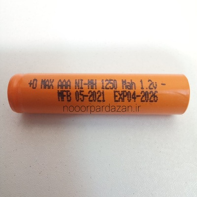 باتری نیم قلمی قابل شارژ نیکل کادمیوم سرتخت با استاندارد AAA